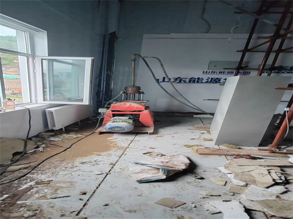 察哈尔右翼前地基基础下沉墙体裂缝加固注浆顶升施工